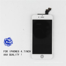 Substituição preta e branca do ecrã táctil a cores para iPhone6, LCD de alta qualidade
